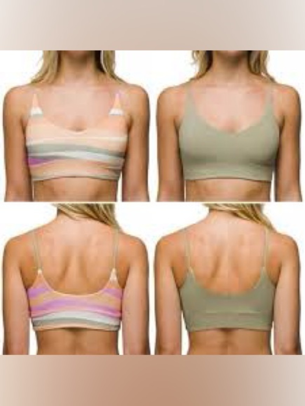 Prana Willow Falls Reversible Bikini Top - Picture 4 of 4